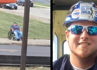 Elderly man in a wheelchair gets outside to watch cranes every day so worker makes him a deal