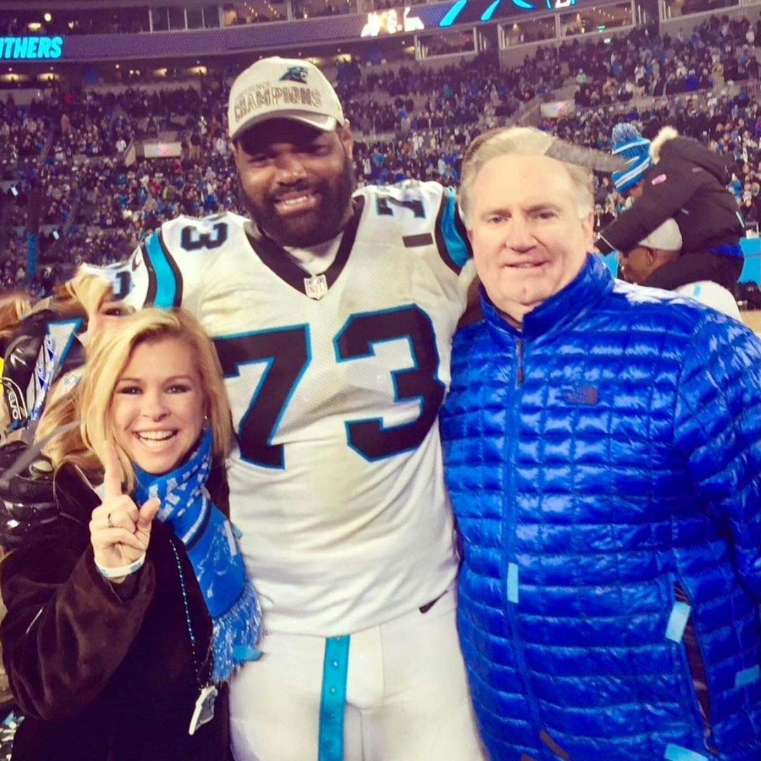 Michael oher christmas photo