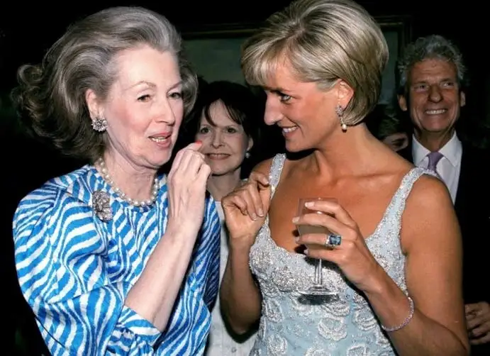 Princess Diana and step-mother
