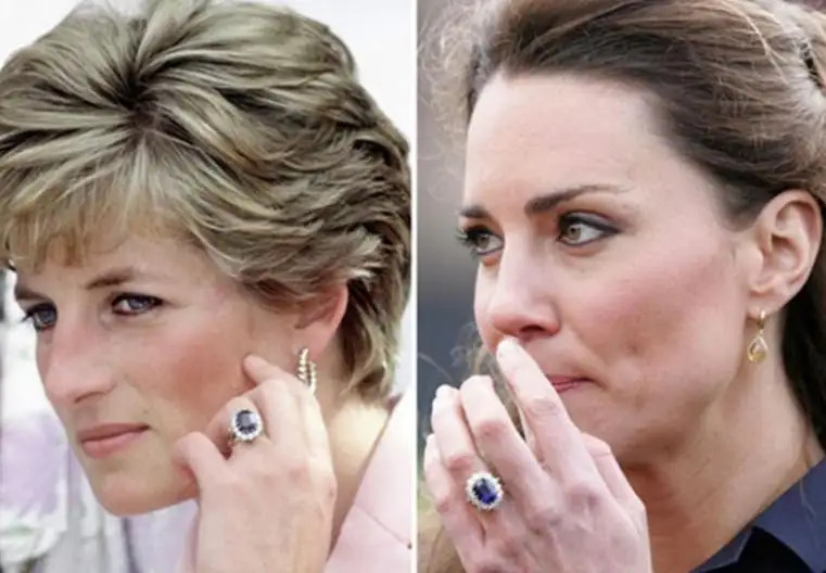 Princess Diana and Kate Middleton