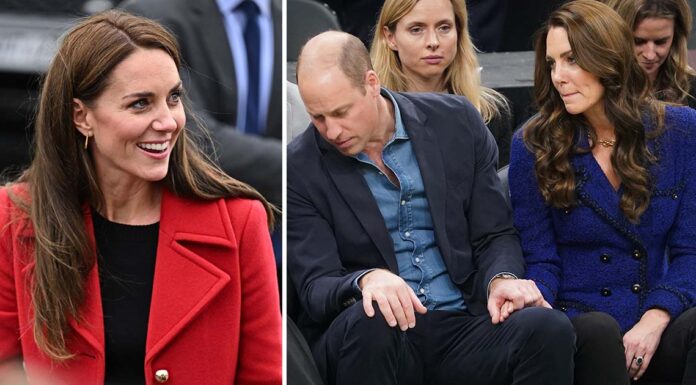 Kate’s gesture to ‘tense’ William during US visit has people talking