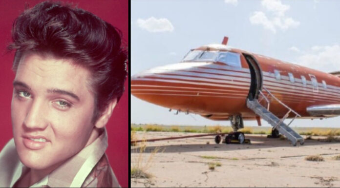 Elvis Presley’s private jet from 1962 for sale – the untouched interior is just fantastic