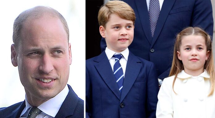 George and Charlotte have a very unusual nickname for their dad William