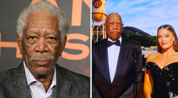 Morgan Freeman spotted wearing glove on left hand at the Oscars – the reason why is heartbreaking