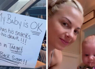 Mom leaves ‘baby’ in car while she shops at Target – promises others that he’s OK