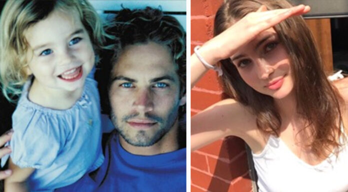 Paul Walker’s daughter is all grown up and honoring her Dad’s life in the best way