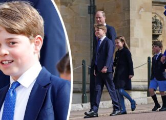 Royal fans amazed by Prince George’s height in new pictures – he might become the tallest king in history