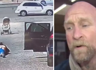 Man who lived homeless for years saves baby in stroller from rolling onto busy highway at the last second