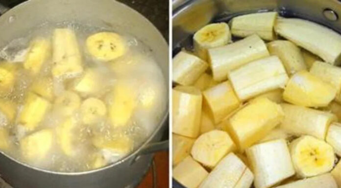 Boil bananas before bed, drink the liquid and you will not believe what happens to your sleep