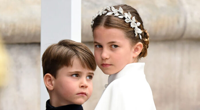 Princess Charlotte’s touching coronation gesture for brother Louis melts hearts