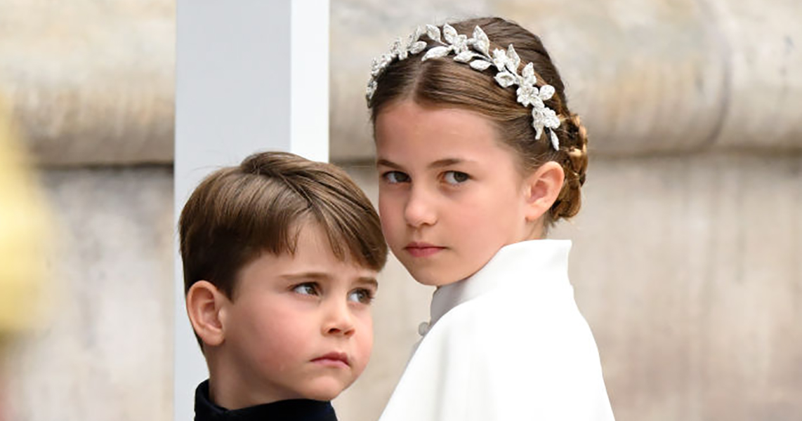 Princess Charlotte’s touching coronation gesture for brother Louis ...