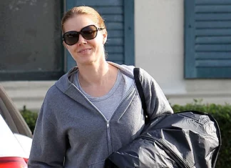 In a shocking transformation, Amy Adams is layered with fur and a few extra pounds for her role as a bloodthirsty hound