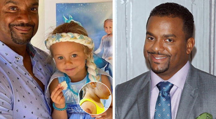 ‘Fresh Prince’ star Alfonso Ribeiro shares devastating photo of his daughter a day before her 4th birthday