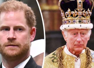 Harry’s 3-word verdict on King Charles at the coronation – he was moaning about his life, according to a lip reader