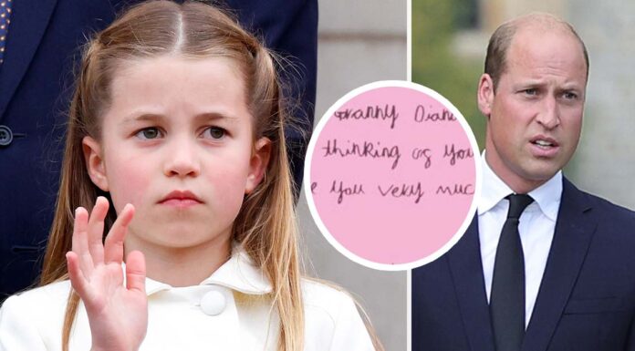 Princess Charlotte’s painful ‘Granny Diana’ Mother’s Day words about Prince William