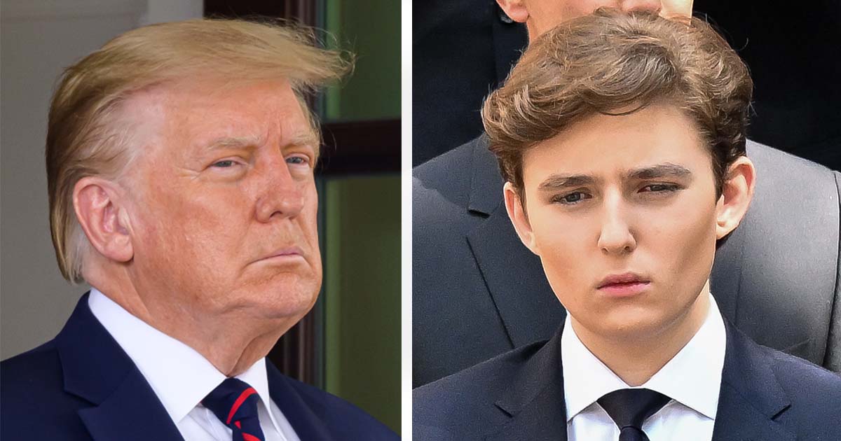 Donald Trump breaks silence on his son Barron Trump after the 17-year-old receives death threats – the rumors are true Donald Trump breaks silence on his son Barron Trump after the 17-year-old receives death threats – the rumors are true
