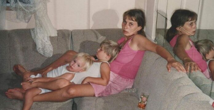 Her husband took a photo of her in 1992 and told her “It’s the last night you’re going to live…”