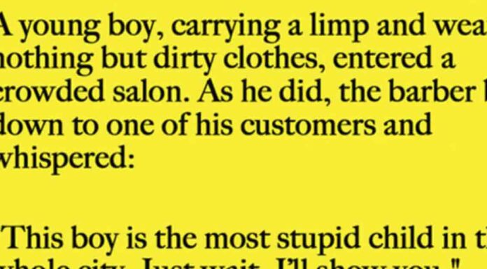 Young boy is called an idiot at the hair salon