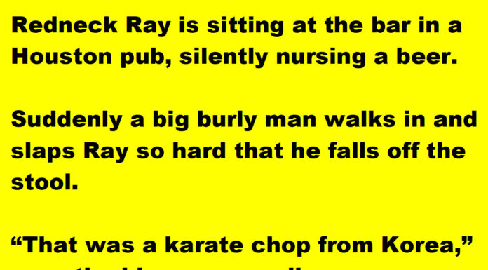 A man finally has enough of getting bullied at the pub