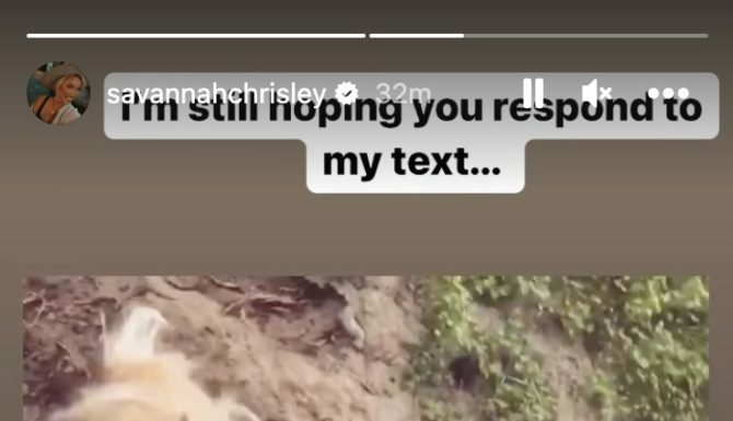 Savannah Chrisley shares heartfelt message about late ex-fiancé Nic Kerdiles