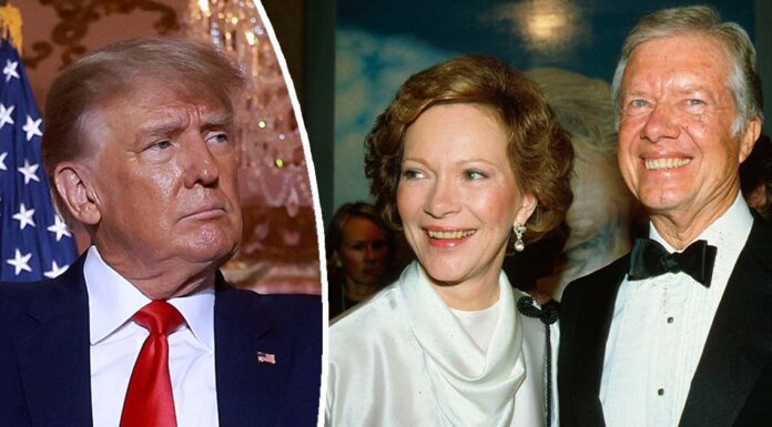 Donald Trump breaks silence after former first lady Rosalynn Carter’s death