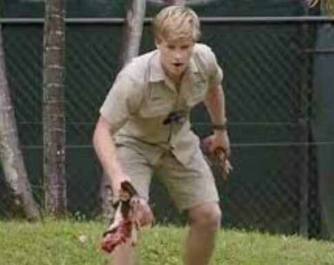 Robert Irwin gets bitten in the face by same species snake which attacked late sad Steve Irwin