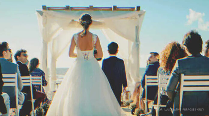 Little son walks widowed mom down aisle, hands her a box saying, ‘Dad wanted you to open this now’ – Story of the day