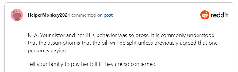 Bill Splitting