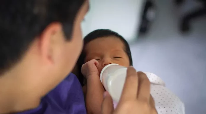 Pair adopts a 6-year-old boy, find him nursing a strange baby in his room the next day