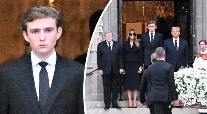 Barron Trump’s ‘unusual’ gesture to his father – body language expert reveals hidden meaning