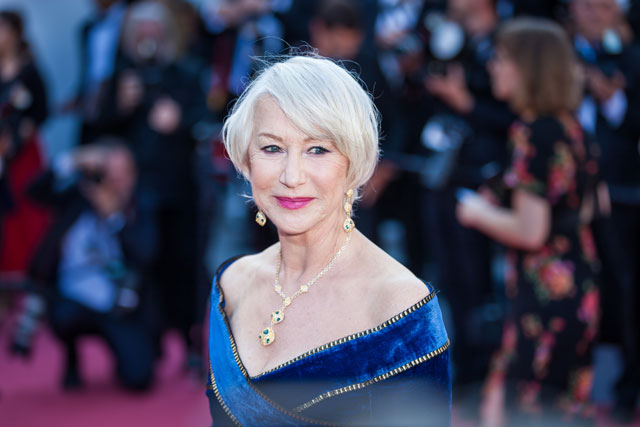 Helen Mirren debuts shocking new hairstyle at Cannes Film Festival at ...