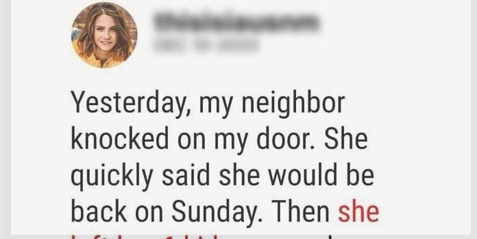 My neighbor requested that I care for her 6 children – I called children services a couple of hours after she left