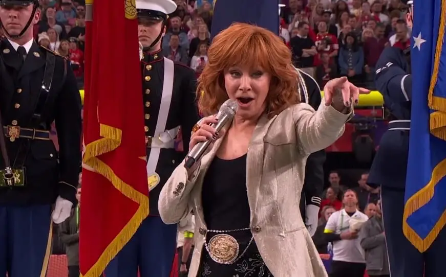 Chiefs star brought to tears by Reba McEntire’s moving national anthem