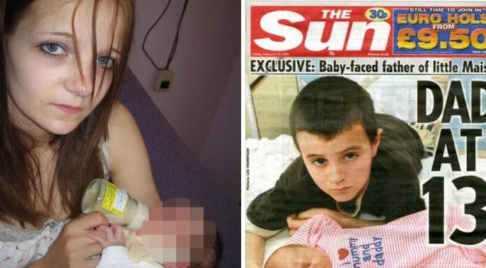 Kids with kids: Where are Britain’s youngest parents now