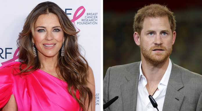 At 58, actress Elizabeth Hurley addresses rumor she took Prince Harry’s virginity