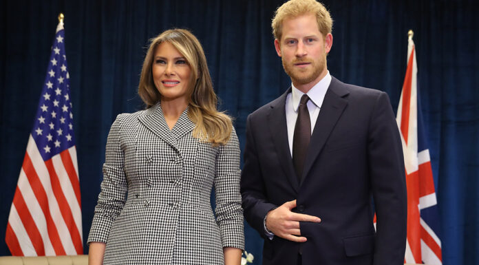 Prince Harry’s ‘secret signal’ during meeting with Melania Trump revealed by body language expert