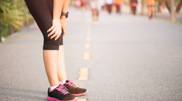 Picture of female athlete competing in race goes viral when man notices something off