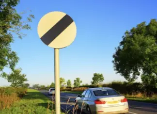 Demystifying the mysterious traffic sign: The national speed limit