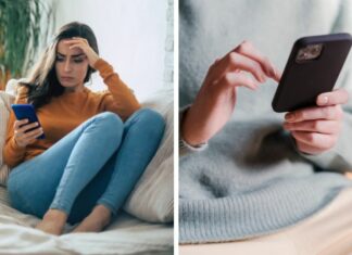 The wife checked her husband’s phone and found something unexpected