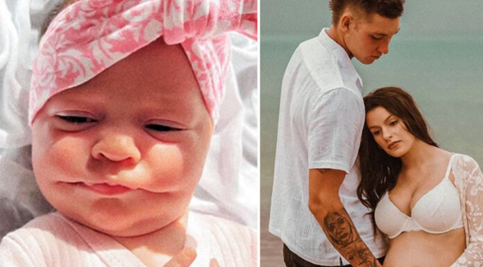 Parents shocked after baby born beaming ear to ear – when doctors finally find out why, everyone falls silent