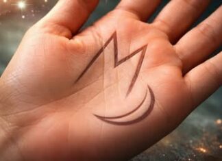 Here’s what the letter ‘M’ and the crescent moon on the palm of your hand truly signify