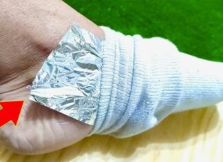 Wrap your feet in aluminum foil to relieve aches and pains: An unexpected solution