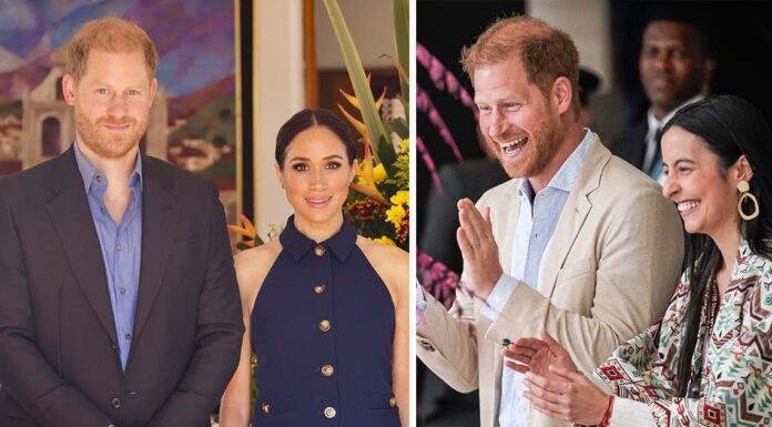 Prince Harry and Meghan Markle spark outrage over Colombia visit