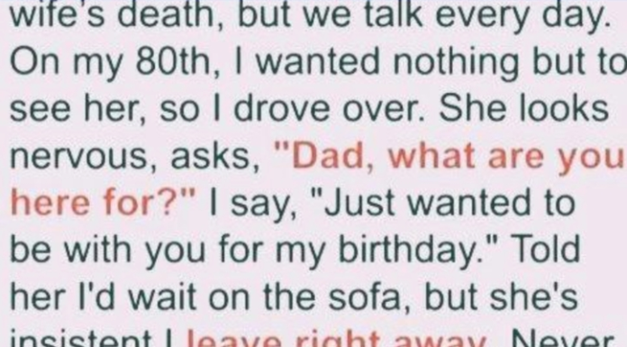 The unanticipated birthday surprise