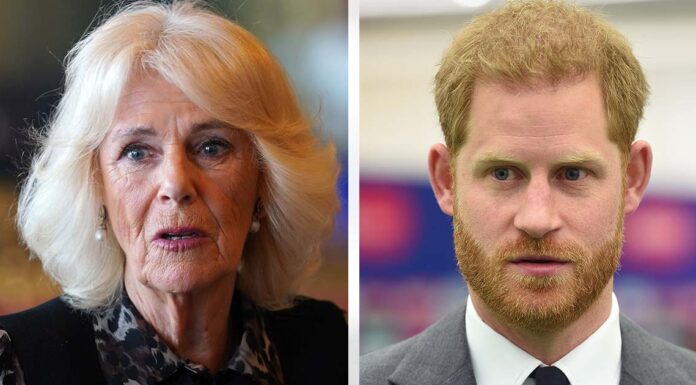 Source claims Queen Camilla ‘limits’ Prince Harry from having any interactions with King Charles