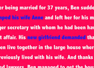 Husband leaves wife after an affair with his much younger secretary