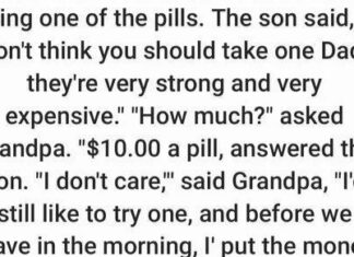 Grandma and Grandpa spent the night at their children’s place