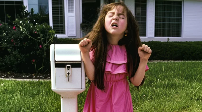 My 10-year-old always checked the mailbox alone – Today I did, and it left me in tears