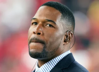 Fans demand Michael Strahan’s firing after controversy over actions on Veterans Day, accused of ‘disrespecting national anthem’ during pre-game show