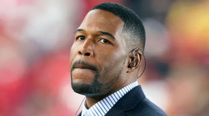Fans demand Michael Strahan’s firing after controversy over actions on Veterans Day, accused of ‘disrespecting national anthem’ during pre-game show